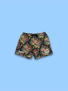 Chicago Cubs PLEASURES Genuine Merchandise AOP Floral Print knitted shorts 2XL